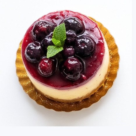 Cheesecake ai mirtilli