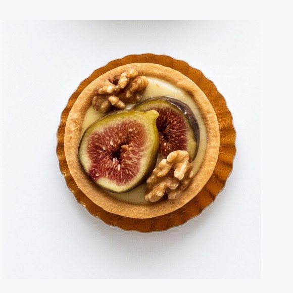 Tartelletta con fichi e noci